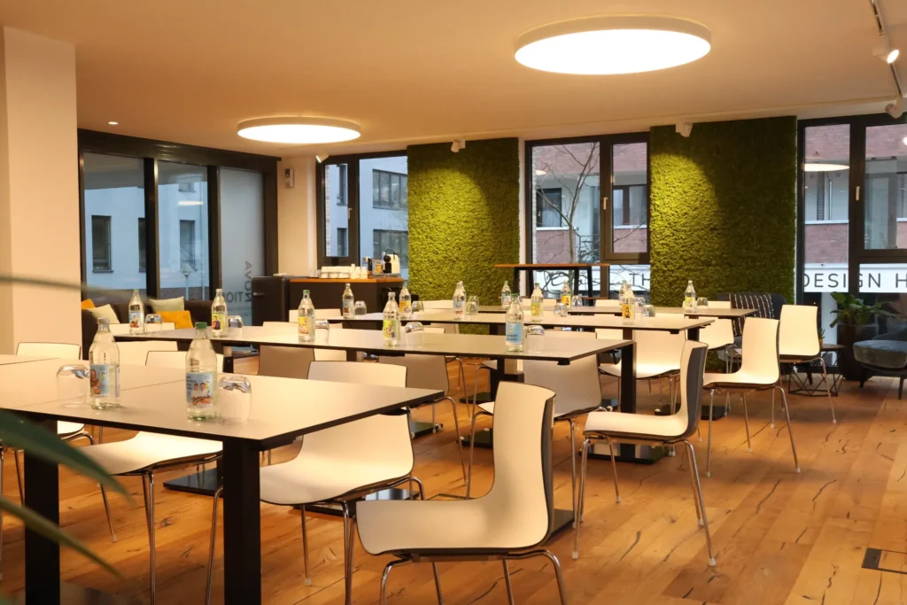 Schulung und Workshop mit Verpflegung im Seminarraum in Konstanz